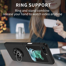 Заредете изображение във визуализатора на галерията – KONG RING Case for SAMSUNG Galaxy Z Flip 5 5G black
