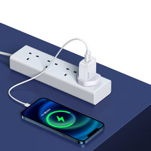 Заредете изображение във визуализатора на галерията – Joyroom USB wall charger 2.1 A UK plug white (L-1A101)
