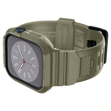 Заредете изображение във визуализатора на галерията – SPIGEN Rugged Armor ”PRO” case for APPLE WATCH 4 / 5 / 6 / 7 / 8 / SE (44 / 45 MM) vintage khaki
