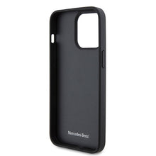 Заредете изображение във визуализатора на галерията – Original Case MERCEDES Leather Urban Bengale MEHCP15LARMRE for Iphone 15 Pro Red
