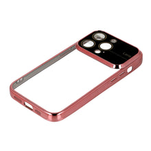 Заредете изображение във визуализатора на галерията – Electro Lens Case for Iphone 14 Rose gold

