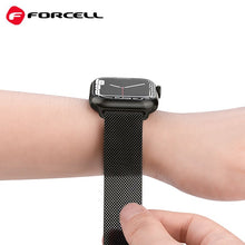 Заредете изображение във визуализатора на галерията – FORCELL F-DESIGN FA03 strap for Apple Watch 38/40/41mm black
