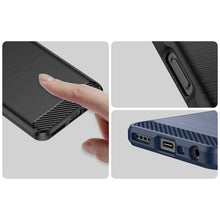 Заредете изображение във визуализатора на галерията – Carbon Case for Realme 10 5G / Realme 9i 5G Flexible Silicone Carbon Cover Black
