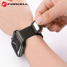 Заредете изображение във визуализатора на галерията – FORCELL F-DESIGN FA03 strap for Apple Watch 38/40/41mm black
