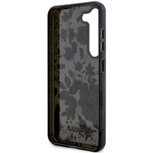 Заредете изображение във визуализатора на галерията – Guess GUHCS23MHCFWSK S23+ S916 black/black hardcase Flower Collection
