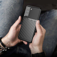 Заредете изображение във визуализатора на галерията – Thunder Case case for Samsung Galaxy S23+ silicone armor case black
