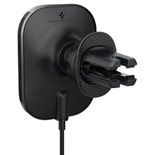Заредете изображение във визуализатора на галерията – Spigen ITM12W ONETAP PRO 3 MAGNETIC MAGSAFE VENT CAR MOUNT WIRELESS CHARGER BLACK
