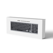 Заредете изображение във визуализатора на галерията – Ugreen KU005 Bluetooth/2.4 GHz Wireless Membrane Keyboard with Backlight - Black
