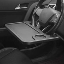 Заредете изображение във визуализатора на галерията – Desk / tray / organizer / car steering wheel stand hm-586 black - TopMag
