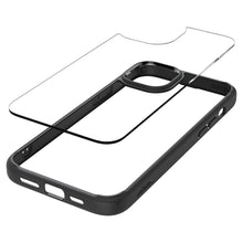 Заредете изображение във визуализатора на галерията – Spigen Crystal Hybrid case for iPhone 15 - black
