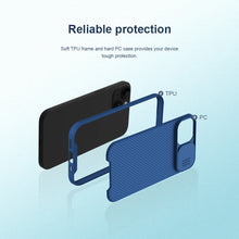Заредете изображение във визуализатора на галерията – Nillkin CamShield Pro PC+TPU Case for Iphone 15 Plus green
