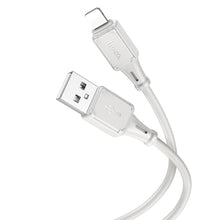 Заредете изображение във визуализатора на галерията – HOCO cable USB to iPhone Lightning 8-pin 2,4A Assistant X101 gray (30pcs/box)
