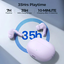 Заредете изображение във визуализатора на галерията – TWS Joyroom Funpods Series JR-FB3 Bluetooth 5.3 wireless headphones - purple
