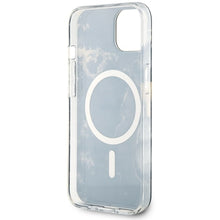Заредете изображение във визуализатора на галерията – Original Case GUESS hardcase Golden Marble MagSafe GUHMP14MHTMRSK for Iphone 14 Plus black

