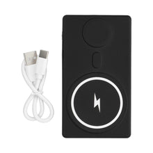 Заредете изображение във визуализатора на галерията – Power Bank with wireless charging support MagSafe 15W + charging Apple Watch 3W N66 black
