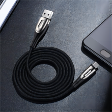 Заредете изображение във визуализатора на галерията – Joyroom Sharp Series cable with fast charging USB-A - USB-C 3A 1.2m black (S-M411)
