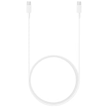 Заредете изображение във визуализатора на галерията – Samsung cable USB-C - USB-C 3A 480Mbps 1.8m white (EP-DX310JWEGEU)
