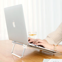 Заредете изображение във визуализатора на галерията – Ugreen adjustable stand laptop stand silver (LP230)
