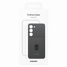 Заредете изображение във визуализатора на галерията – Samsung Frame Cover case for Samsung Galaxy S23 case with interchangeable backs black (EF-MS911CBEGWW)
