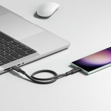 Заредете изображение във визуализатора на галерията – Amazing Thing Cable Thunder Pro THC2MBK - Type C to Type C - PD 240W 5A 2 metres black
