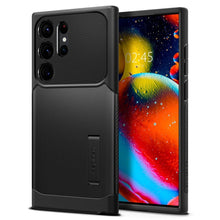 Заредете изображение във визуализатора на галерията – SPIGEN Slim Armor case for SAMSUNG S23 ULTRA black
