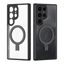 Заредете изображение във визуализатора на галерията – Dux Ducis Aimo Mag armored MagSafe case for Samsung Galaxy S24 Ultra - black
