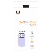 Заредете изображение във визуализатора на галерията – Tel Protect Lichi Soft Case for Iphone 14 Pro Max light purple

