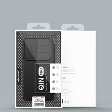 Заредете изображение във визуализатора на галерията – Nillkin Qin Leather Pro Case for Samsung Galaxy S23 Flip Cover Camera Cover Black
