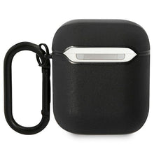 Заредете изображение във визуализатора на галерията – BMW BMA222RVSK AirPods 1/2 cover black/black Leather Color Lines
