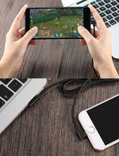Заредете изображение във визуализатора на галерията – REMAX cable Axe RC-083i - USB to Lightning - Iphone 5/SE/6/6S/7/8/X angled 1,8 meter Black
