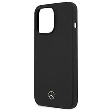 Заредете изображение във визуализатора на галерията – Mercedes MEHCP13XSILBK iPhone 13 Pro Max 6,7" czarny/black hardcase Silicone Line
