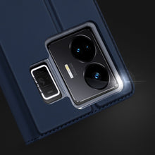 Заредете изображение във визуализатора на галерията – Dux Ducis Skin Pro Case For Realme GT Neo 5 / Realme GT3 Flip Cover Card Wallet Stand Black
