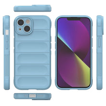 Заредете изображение във визуализатора на галерията – Magic Shield Case case for iPhone 14 flexible armored case light blue
