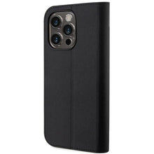 Заредете изображение във визуализатора на галерията – Karl Lagerfeld KLBKP14LSANKCPK iPhone 14 Pro 6.1" bookcase black/black Saffiano Karl &amp; Choupette
