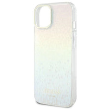 Заредете изображение във визуализатора на галерията – Original faceplate case GUESS GUHCP12MHDECMI for iPhone 12/12 Pro (IML Faceted Mirror / disco iridescent)
