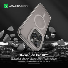 Заредете изображение във визуализатора на галерията – Amazing Thing Minimal Magsafe Case IP156.7PMMINGY for Iphone 15 Pro Max titanium
