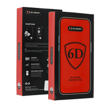 Заредете изображение във визуализатора на галерията – Full Glue 6D Tempered Glass for SAMSUNG GALAXY A14 Black - 10 PACK
