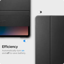 Заредете изображение във визуализатора на галерията – Spigen LIQUID AIR FOLIO IPAD PRO 12.9 2021 BLACK
