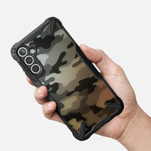Заредете изображение във визуализатора на галерията – Ringke Fusion X case for Samsung Galaxy A54 5G armored cover camo black
