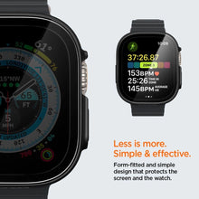 Заредете изображение във визуализатора на галерията – SPIGEN THIN FIT 360 APPLE WATCH ULTRA (49 MM) BLACK
