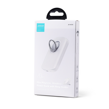 Заредете изображение във визуализатора на галерията – Joyroom inductive power bank 6000mAh with ring and stand up to 20W white (JR-W030)

