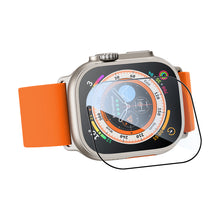 Заредете изображение във визуализатора на галерията – Baseus tempered glass for Apple Watch Ultra 49mm transparent + cleaning kit
