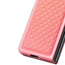 Заредете изображение във визуализатора на галерията – Dux Ducis Venice Leather Case for Samsung Galaxy Z Fold 3 Genuine Leather Cover Red
