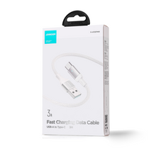 Заредете изображение във визуализатора на галерията – Joyroom USB cable - USB C 3A for fast charging and data transfer A10 Series 3 m white (S-UC027A10)
