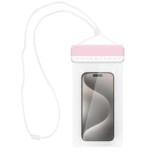 Заредете изображение във визуализатора на галерията – Waterproof Case - Type 3 pink-white
