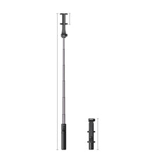 Заредете изображение във визуализатора на галерията – Ugreen selfie stick extendable telescopic tripod with Bluetooth remote control black (LP508)
