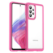Заредете изображение във визуализатора на галерията – Outer Space Case for Samsung Galaxy A53 5G cover with a flexible frame pink
