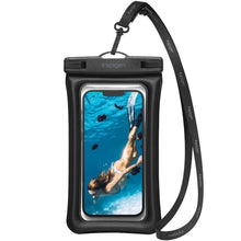 Заредете изображение във визуализатора на галерията – Spigen a610 universal waterproof float case black - TopMag
