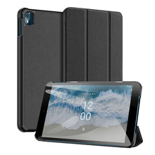 Заредете изображение във визуализатора на галерията – Dux Ducis Domo case for Nokia T10 smart cover stand black
