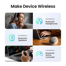 Заредете изображение във визуализатора на галерията – Ugreen CM390 5.0 USB Bluetooth adapter - black
